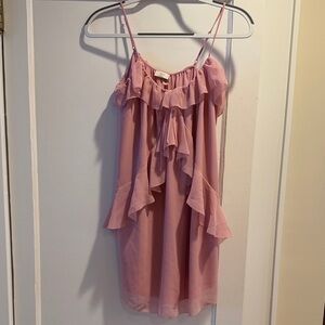 Aritzia Wilfred Tart Pink Lore Dress NWT
